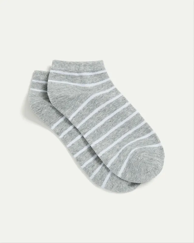 Striped Cotton Anklet Socks sold by Reitmans