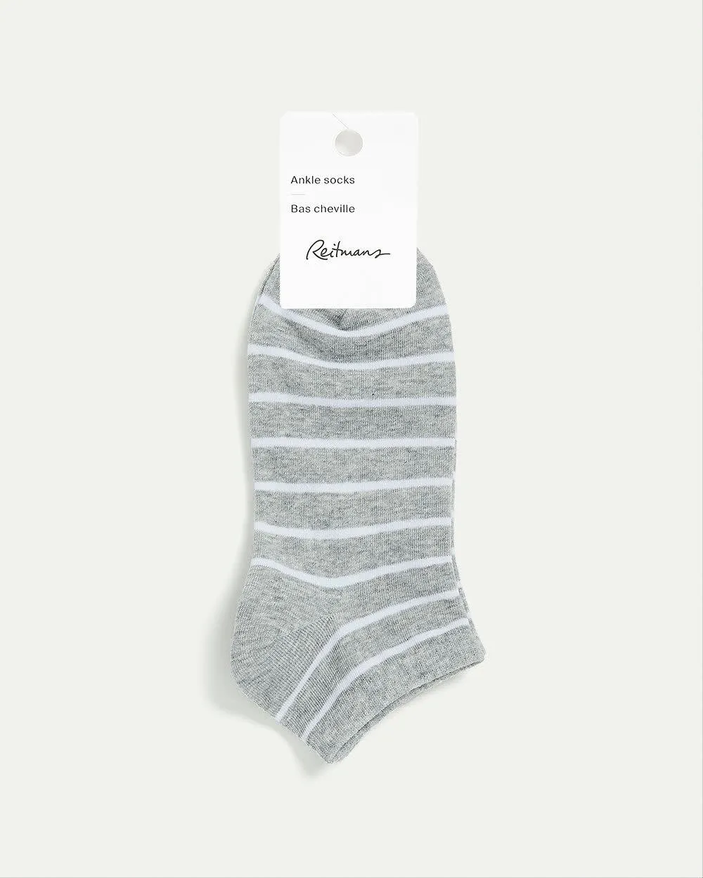 Striped Cotton Anklet Socks sold by Reitmans product image thumbnail 2