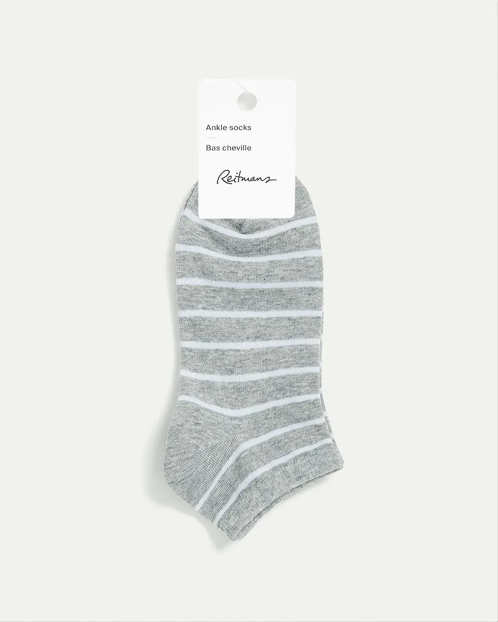 Striped Cotton Anklet Socks sold by Reitmans product image thumbnail 5