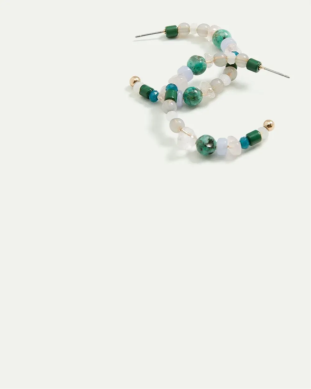 Colourful Stone Hoops sold by Reitmans product image thumbnail 3