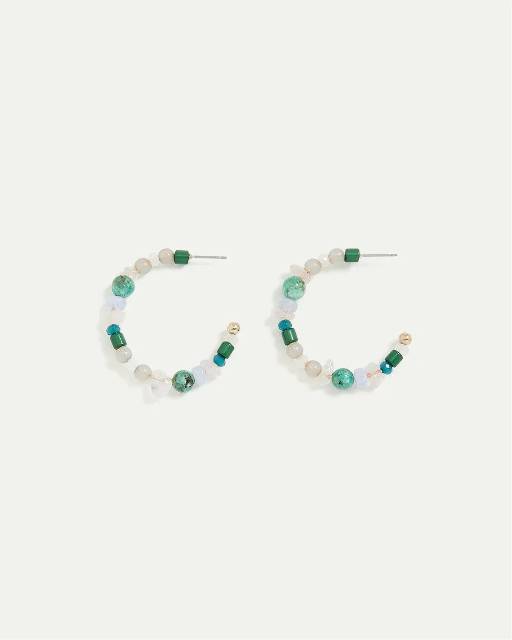 Colourful Stone Hoops sold by Reitmans product image thumbnail 4