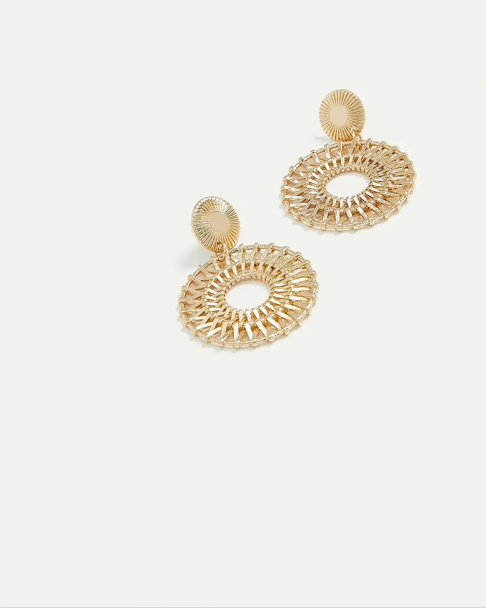 Earrings with Metal Weave Pendants sold by Reitmans product image thumbnail 5