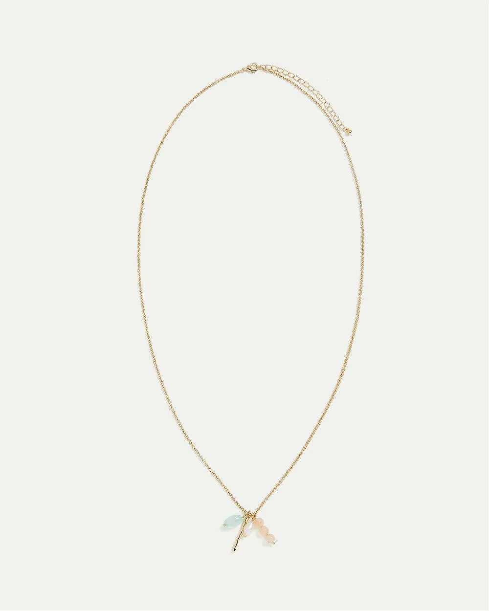 Long Necklace with Pastel Charms sold by Reitmans product image thumbnail 2