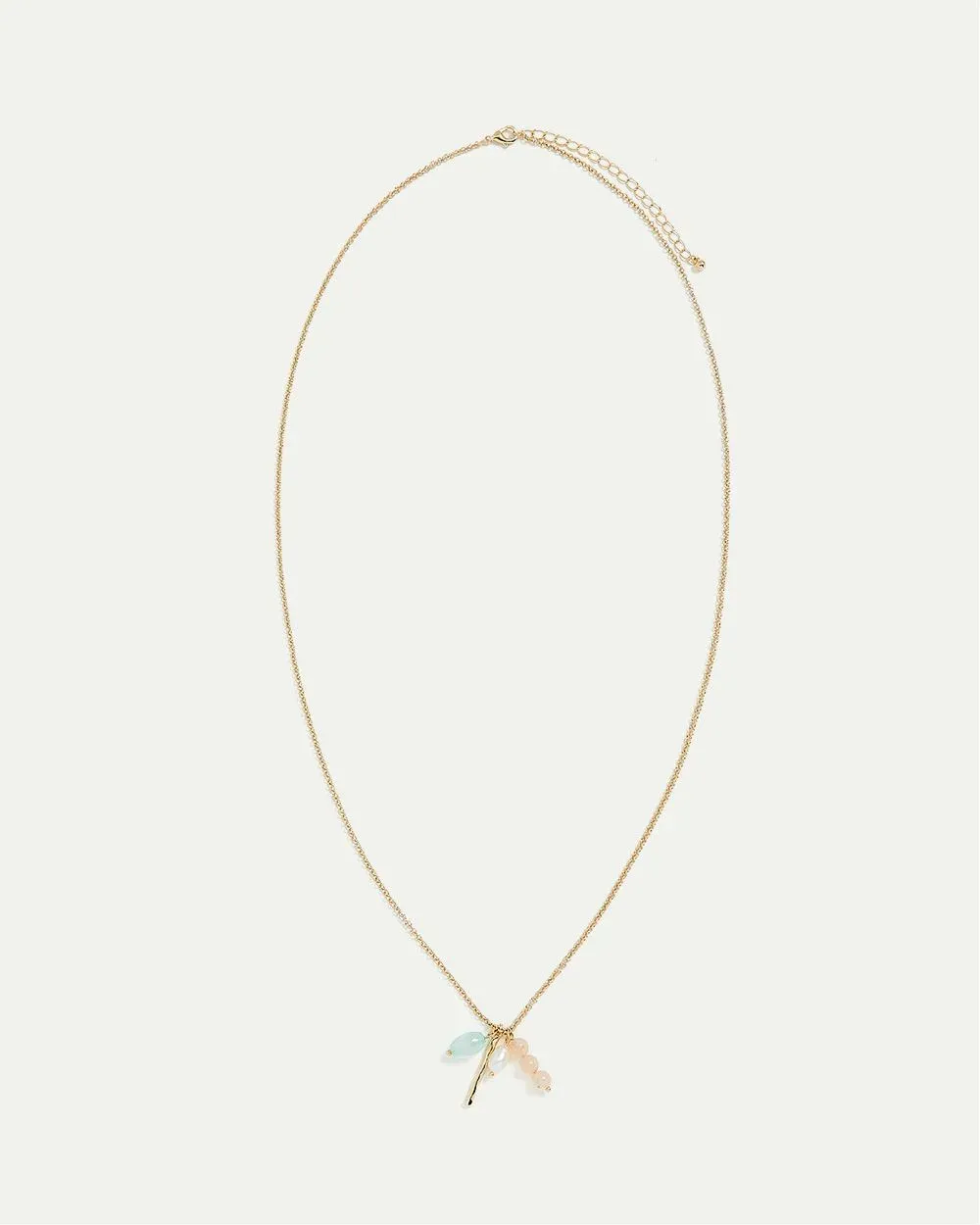 Long Necklace with Pastel Charms sold by Reitmans product image thumbnail 4