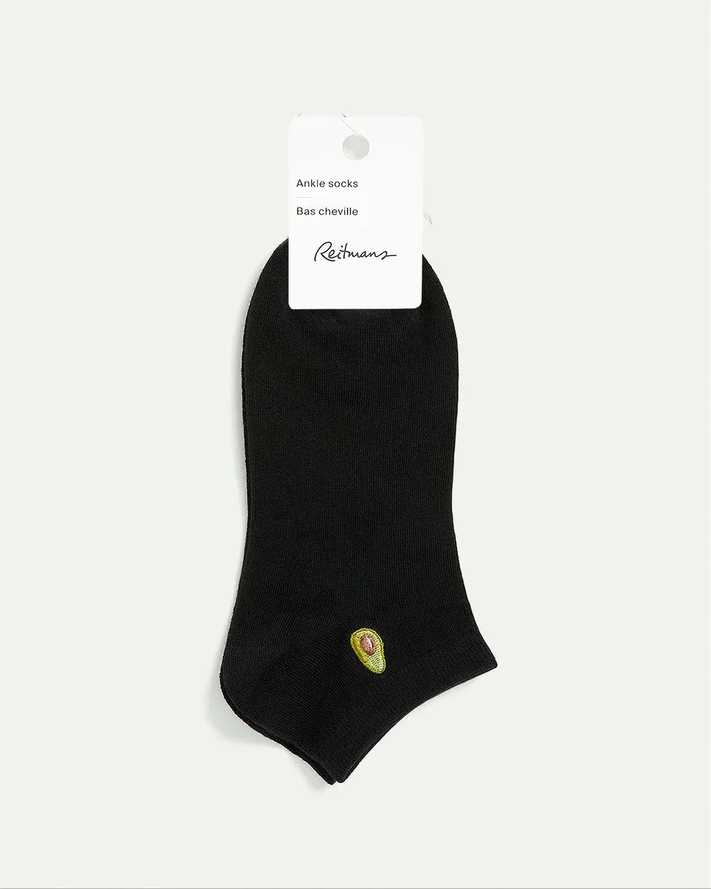 Cotton Anklet Socks with Avocado at Hem sold by Reitmans product image thumbnail 5