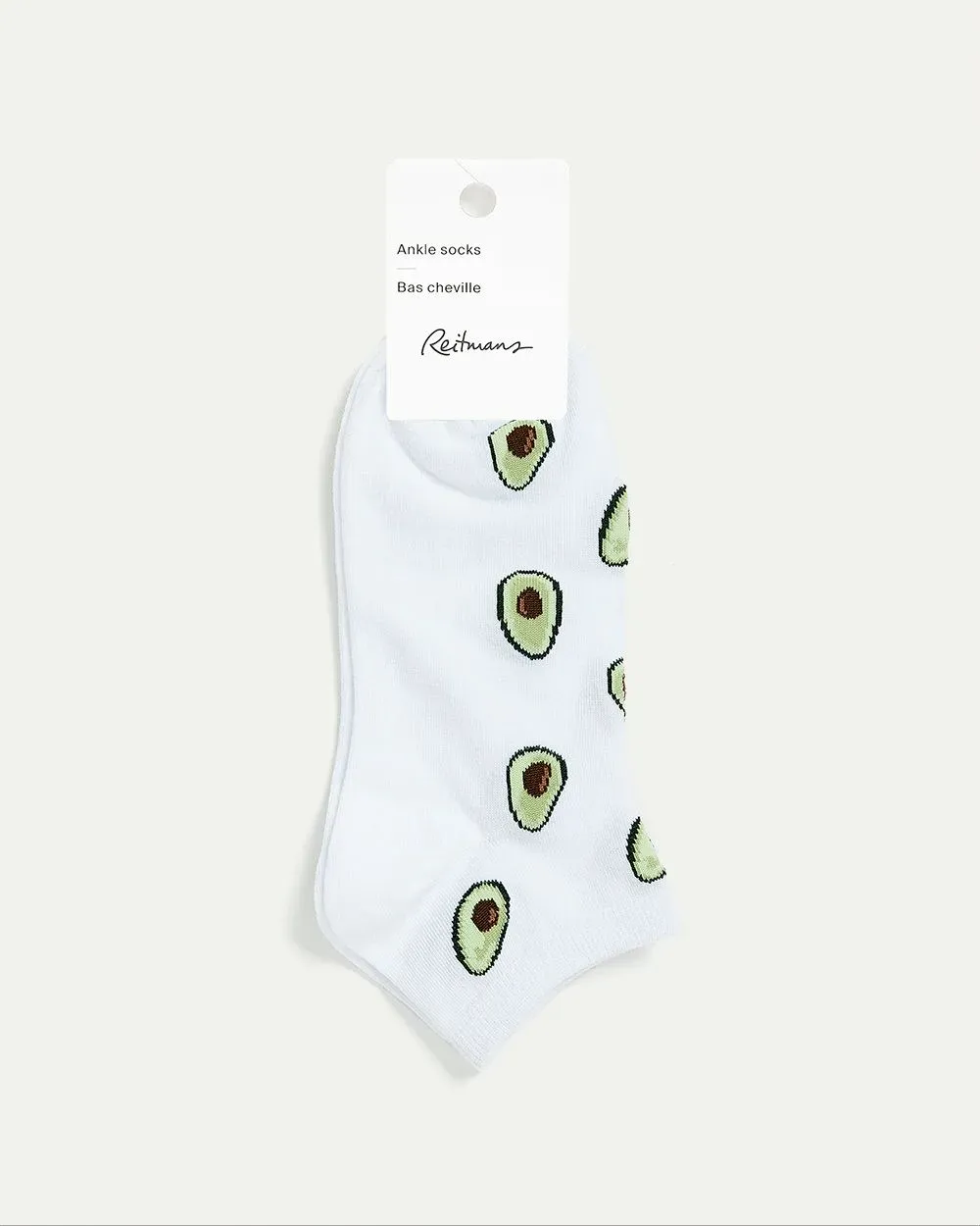 Cotton Anklet Socks with Avocados sold by Reitmans product image thumbnail 5