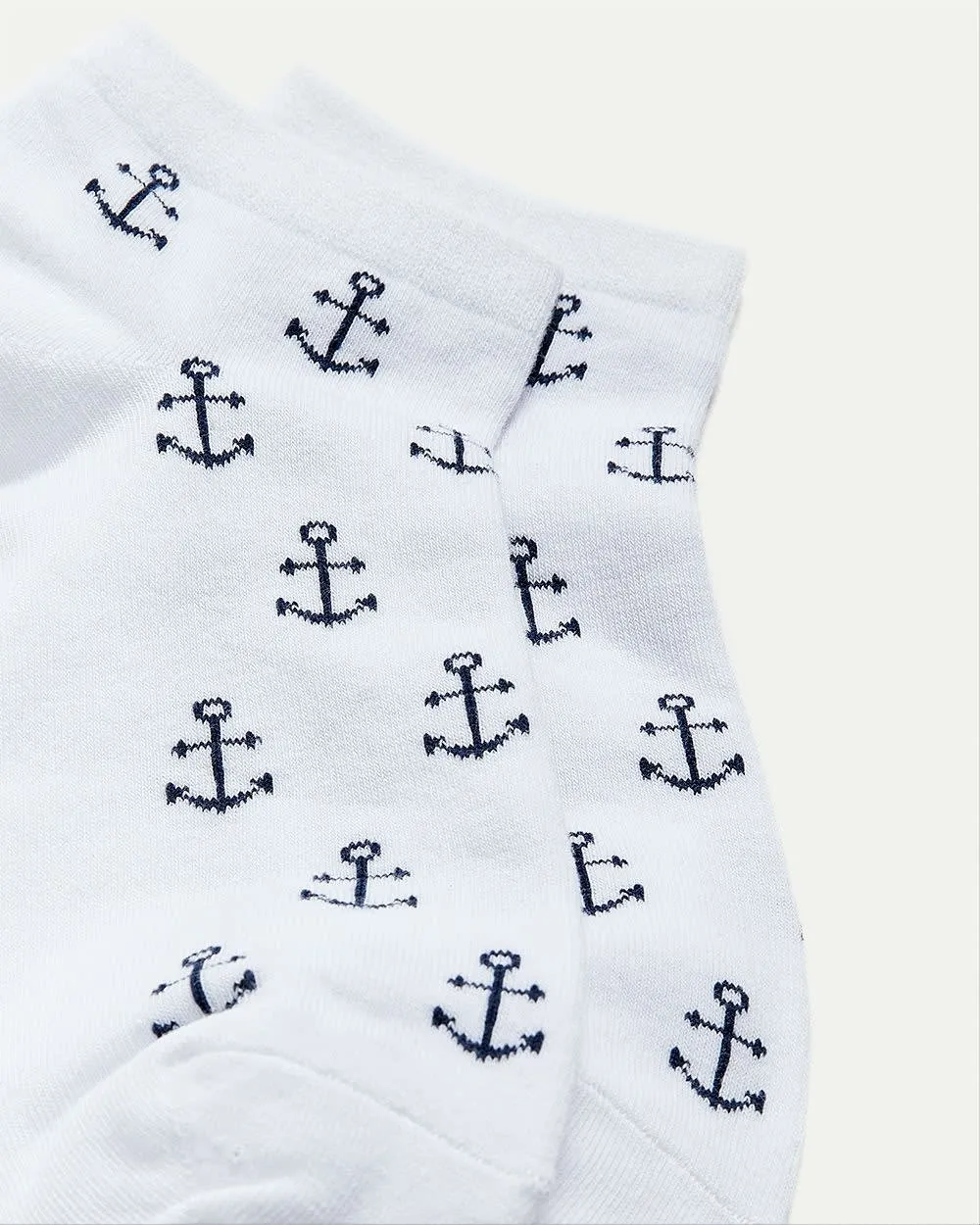 Cotton Anklet Socks with Anchors sold by Reitmans product image thumbnail 3