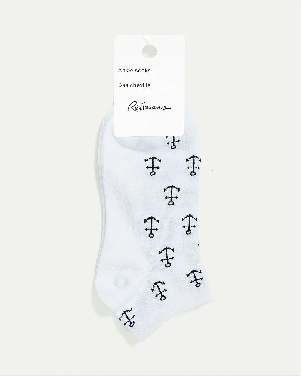 Cotton Anklet Socks with Anchors sold by Reitmans product image thumbnail 5