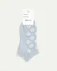 Cotton Anklet Socks with Daisies sold by Reitmans
