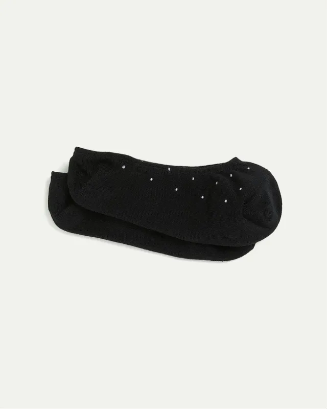 Dotted No-Show Cotton Socks sold by Reitmans