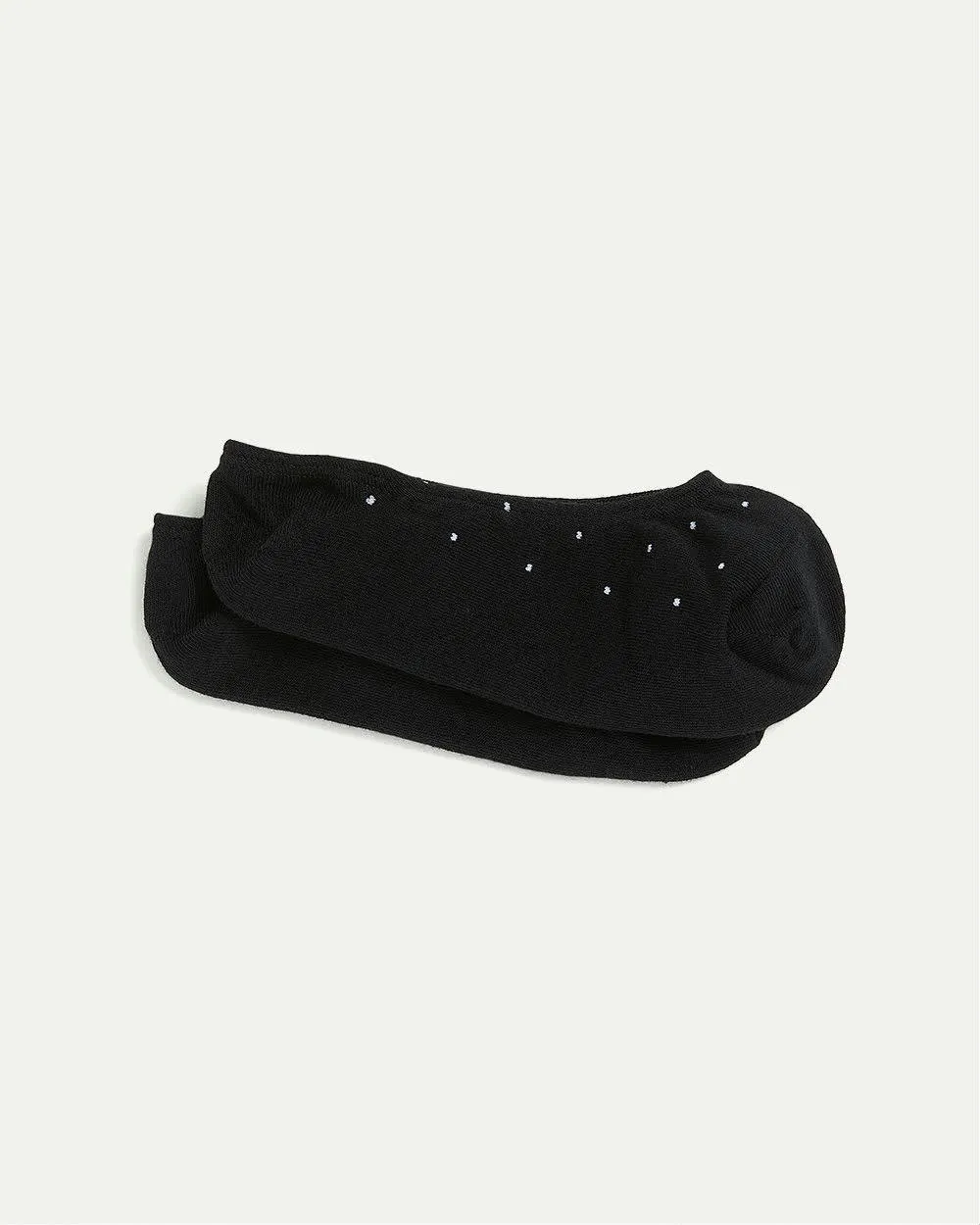 Dotted No-Show Cotton Socks sold by Reitmans