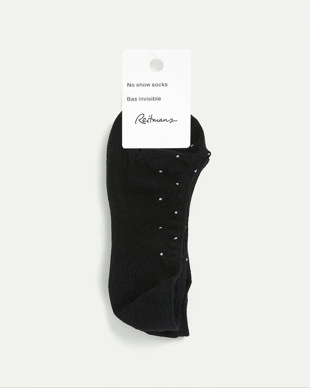 Dotted No-Show Cotton Socks sold by Reitmans product image thumbnail 2