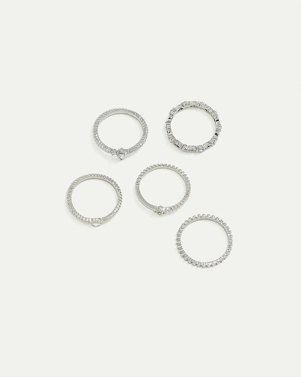 Delicate Rings - Set of 5 sold by Reitmans product image thumbnail 2
