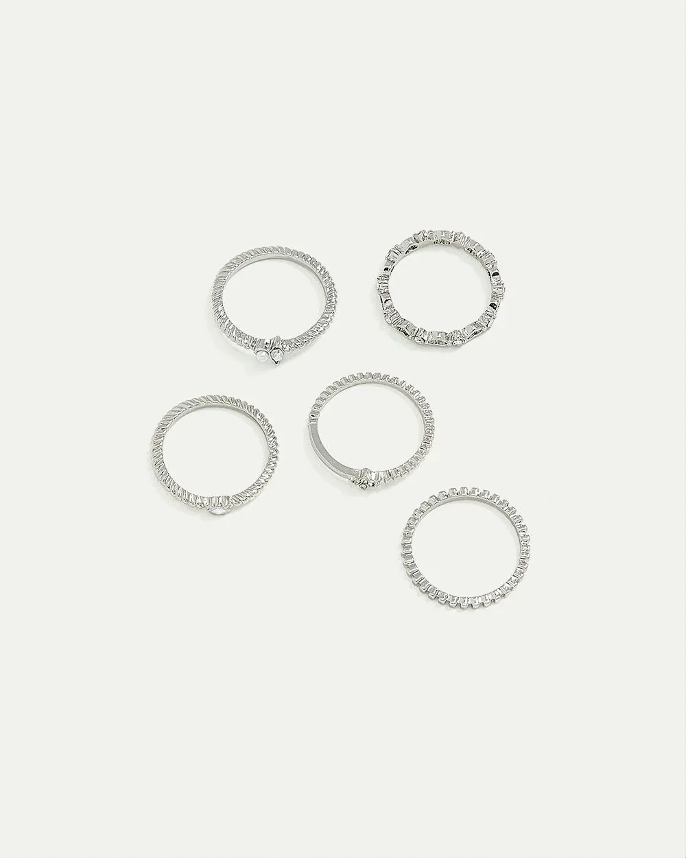 Delicate Rings - Set of 5 sold by Reitmans product image thumbnail 4