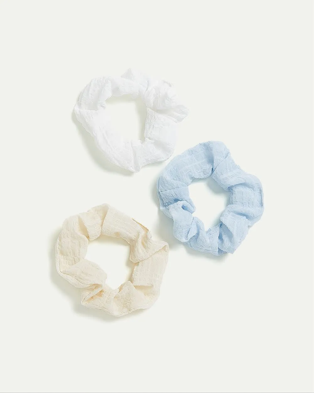 Textured Scrunchies - Set of 3 sold by Reitmans product image thumbnail 2