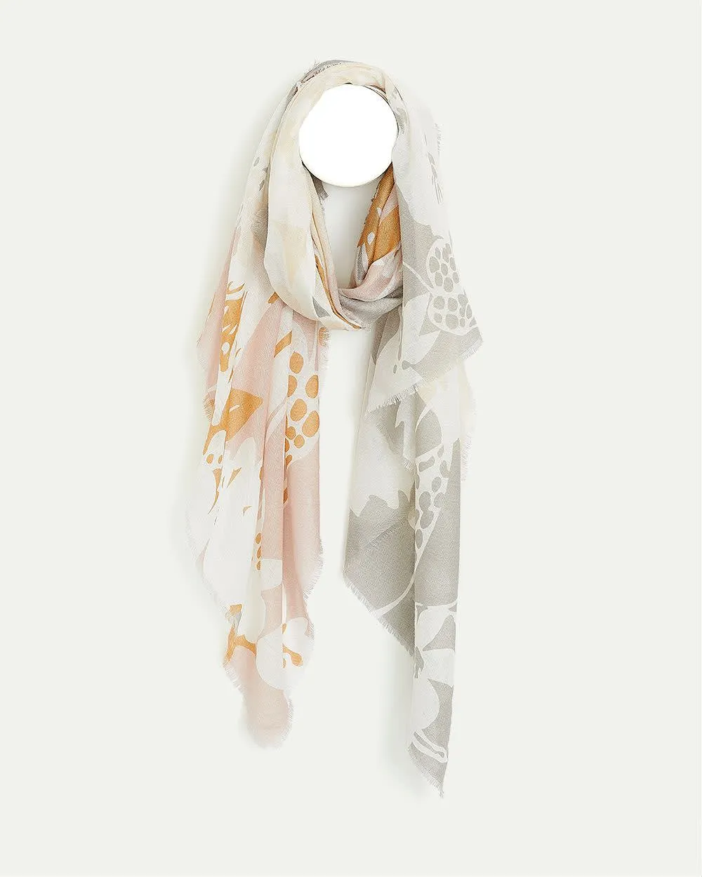 Oversized Scarf with Floral Pattern sold by Reitmans