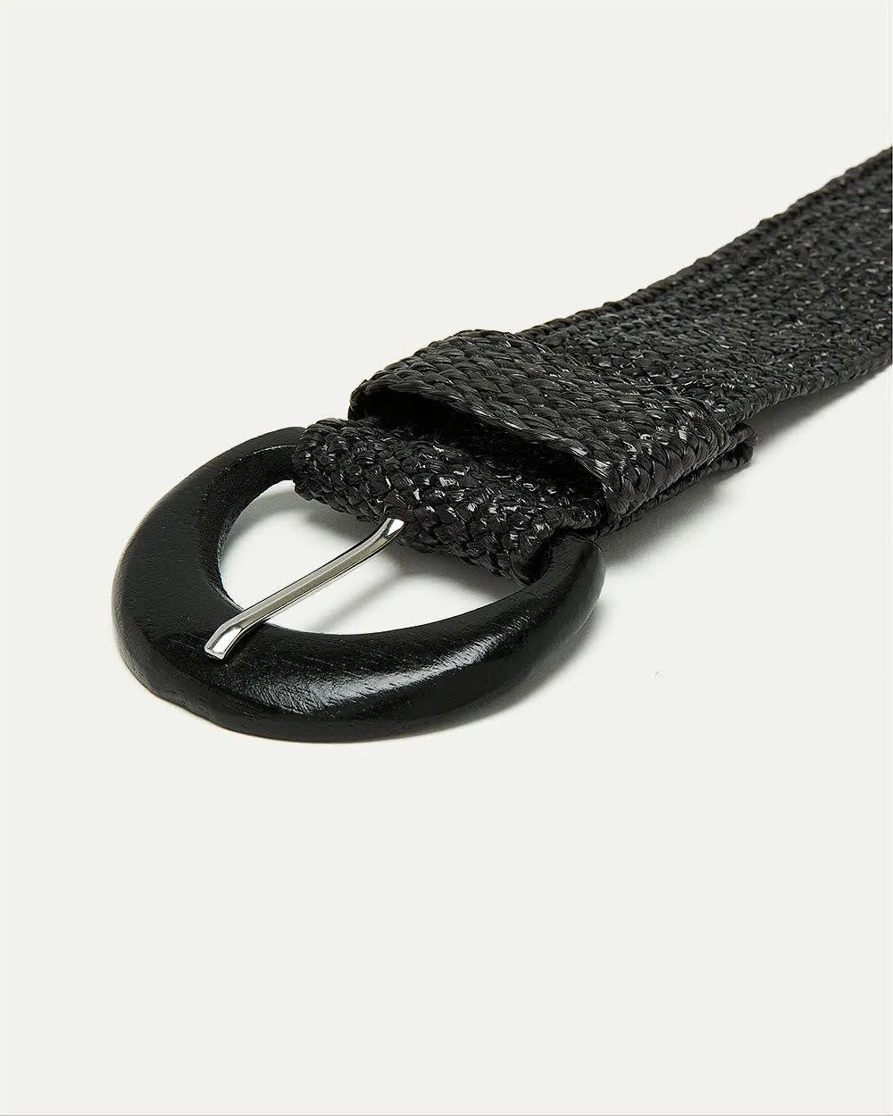 Straw Belt with Wooden Buckle sold by Reitmans product image thumbnail 2