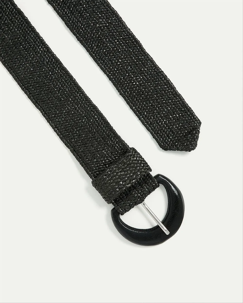 Straw Belt with Wooden Buckle sold by Reitmans product image thumbnail 3