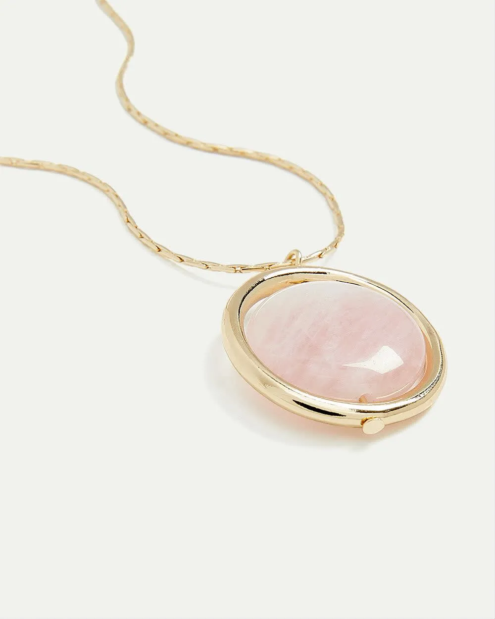 Short Necklace with Large Circle Pendant sold by Reitmans