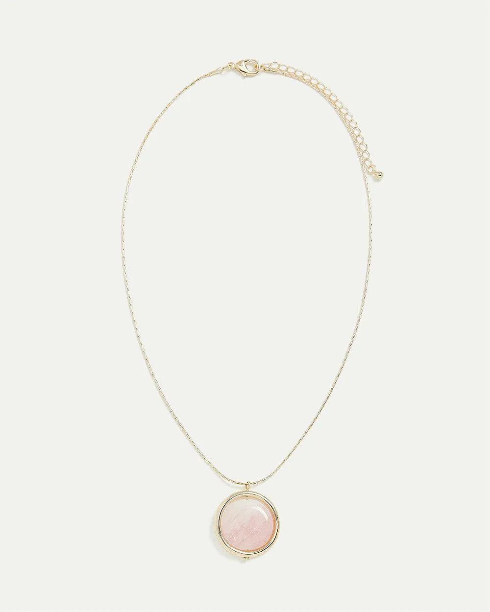 Short Necklace with Large Circle Pendant sold by Reitmans product image thumbnail 2