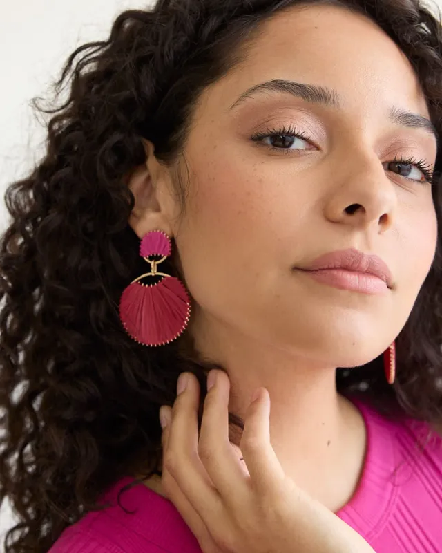 Woven Circle Earrings sold by Reitmans