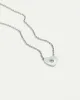 Short Heart-Pendant Necklace with Shiny Rhinestones sold by Reitmans