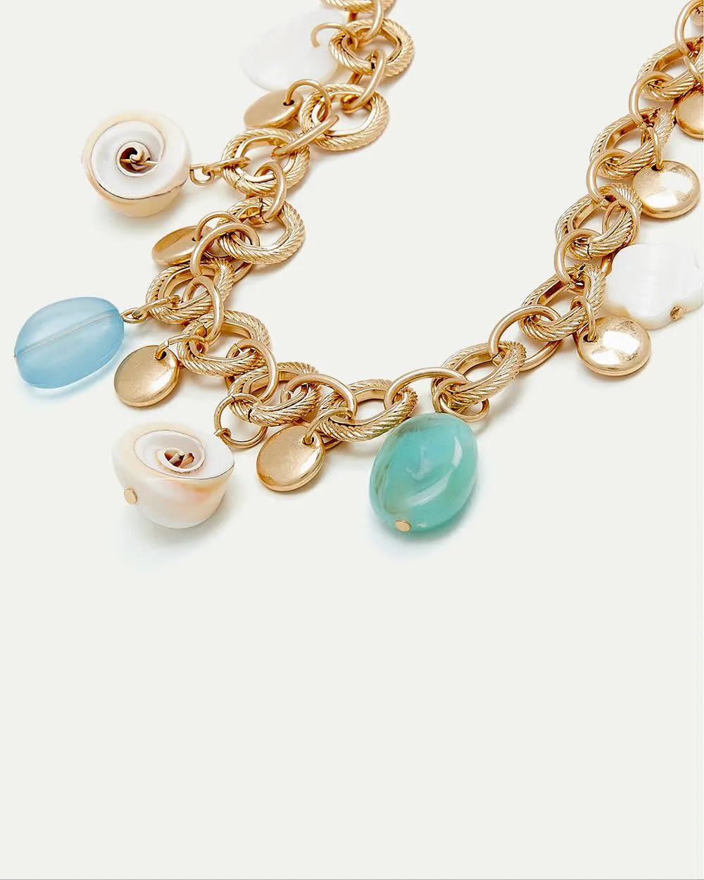 Short Necklace with Sea Charms sold by Reitmans product image thumbnail 2