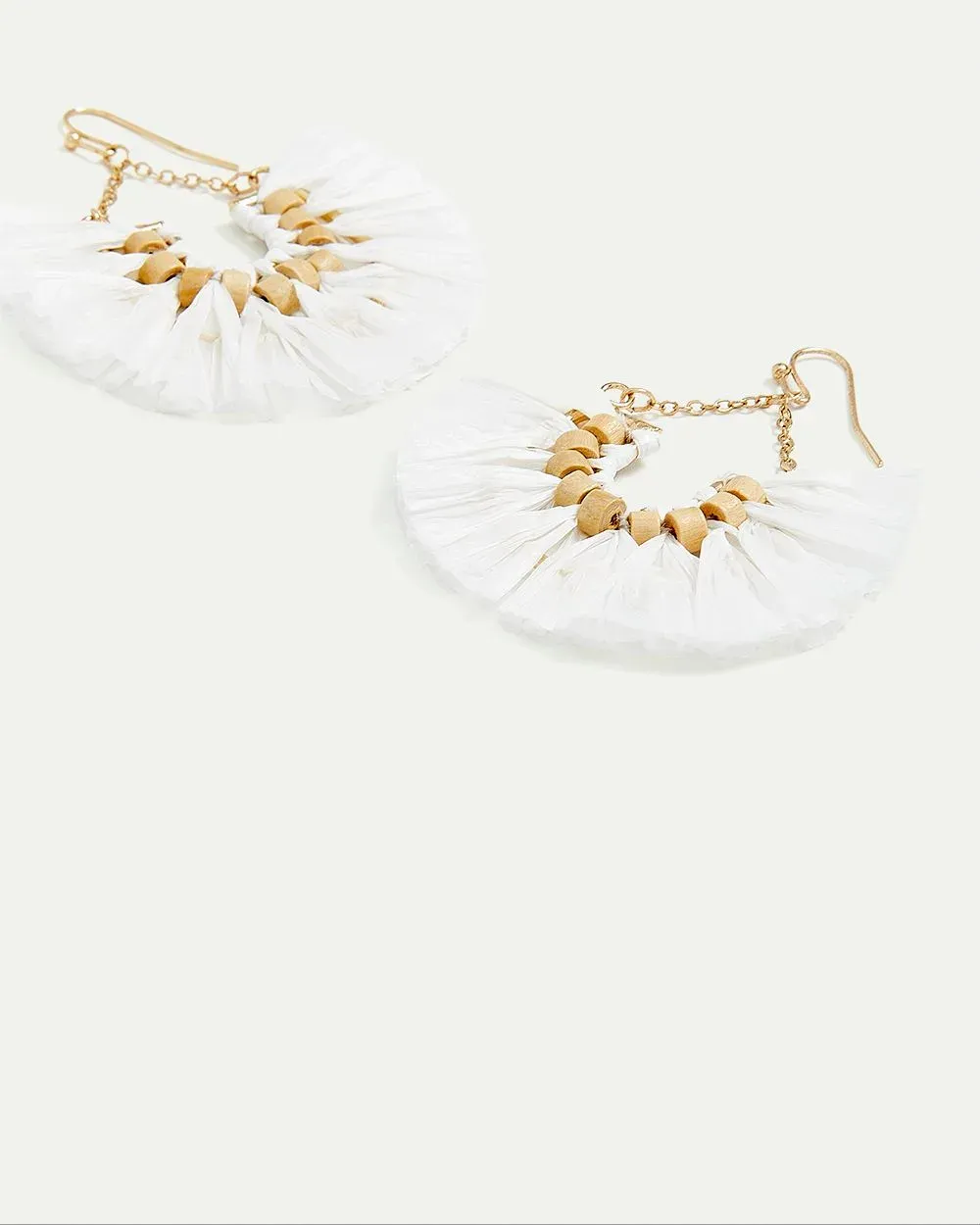 Earrings with Straw Fan Pendants sold by Reitmans product image thumbnail 5