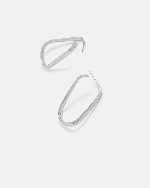 Distorted Elongated Hoops sold by Reitmans