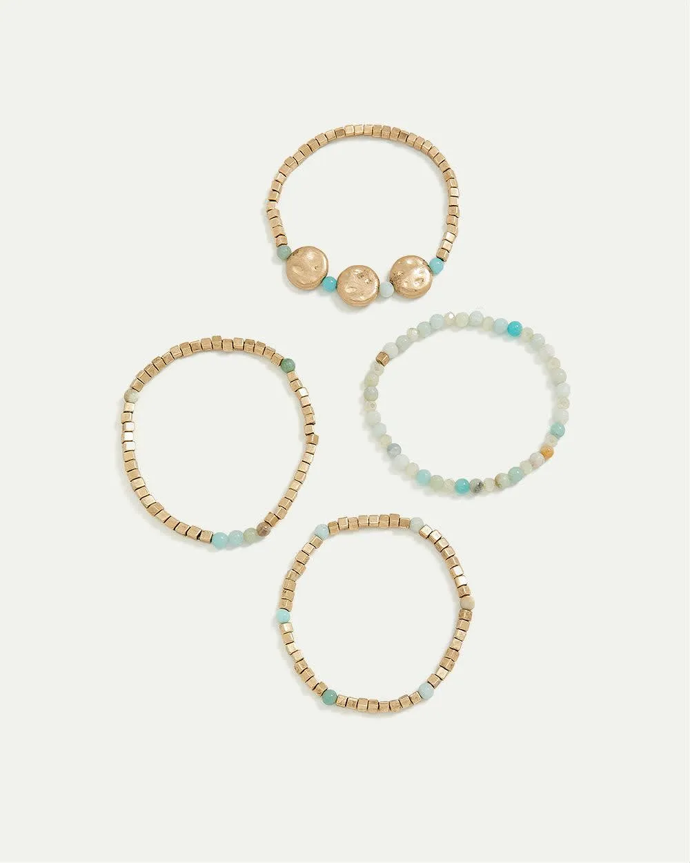 Beaded Elastic Bracelets - Set of 4 sold by Reitmans product image thumbnail 3