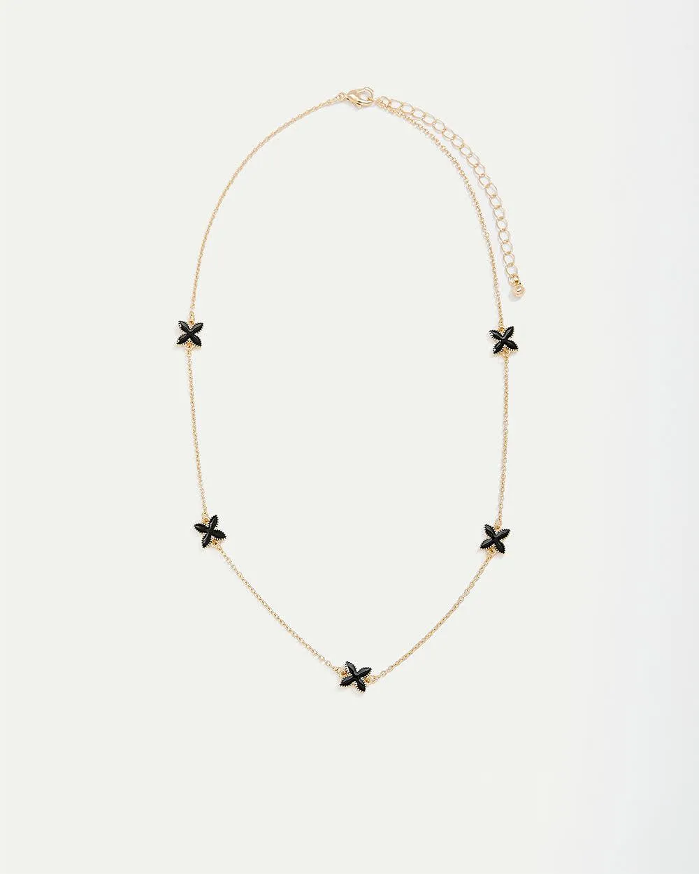 Short Necklace with Flowers sold by Reitmans product image thumbnail 2