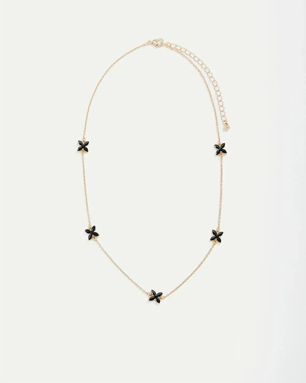 Short Necklace with Flowers sold by Reitmans product image thumbnail 4