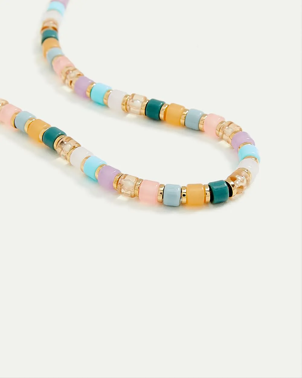 Short Necklace with Clear Beads sold by Reitmans