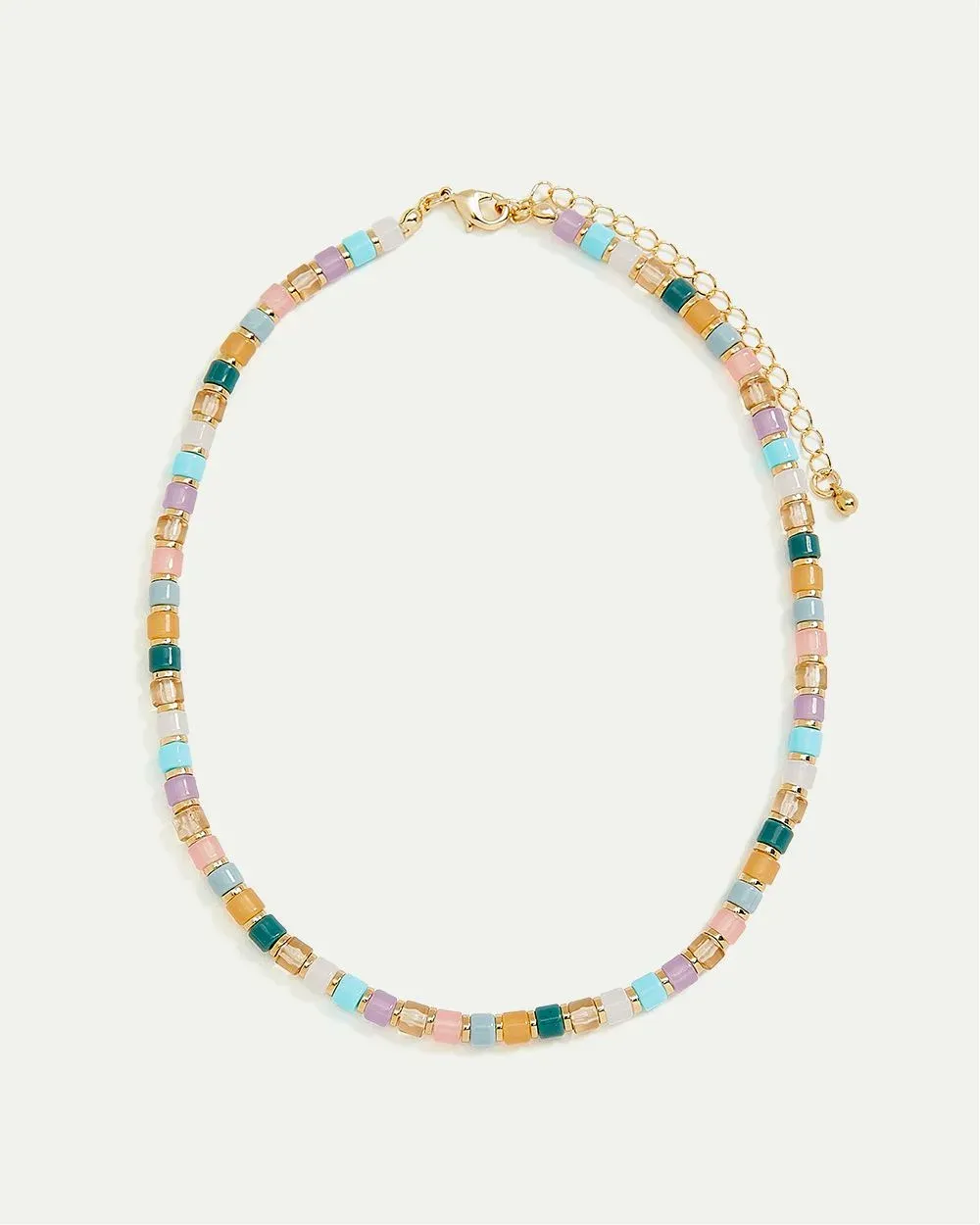 Short Necklace with Clear Beads sold by Reitmans product image thumbnail 4