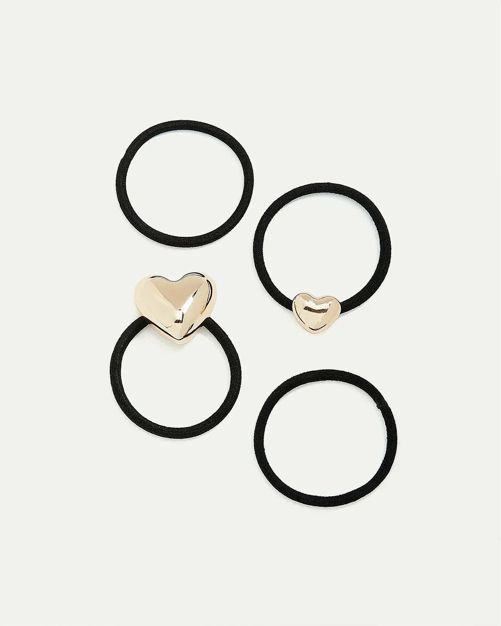 Hair Ties with Hearts - Set of 4 sold by Reitmans product image thumbnail 4