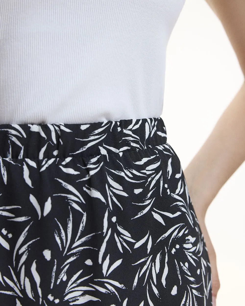 A-Line Crepe Midi Skirt sold by Reitmans product image thumbnail 5