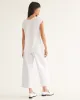 Cap-Sleeve Blouse with Crew Neckline, R Essentials sold by Reitmans