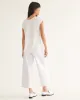 Cap-Sleeve Blouse with Crew Neckline, R Essentials sold by Reitmans