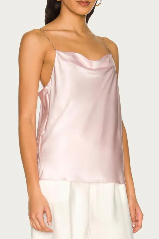 Cami NYC - Busy Heart Cowl-Neck Silk-Blend Camisole sold by Reitmans