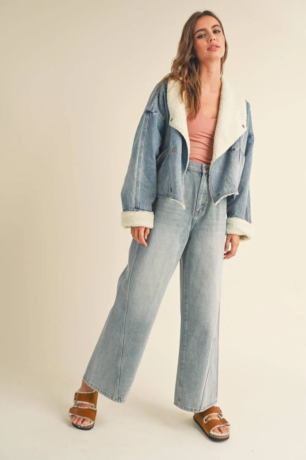 Evercado - Sherpa Denim Jacket sold by Reitmans product image thumbnail 4