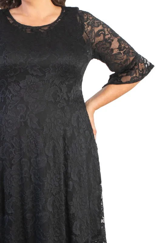 Kiyonna Livi Lace Cocktail Dress (Plus Size) sold by Reitmans product image thumbnail 2