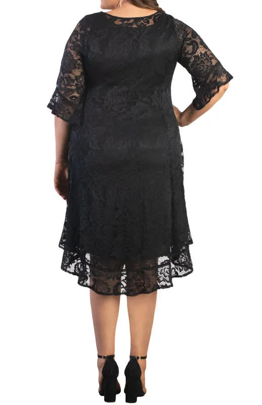 Kiyonna Livi Lace Cocktail Dress (Plus Size) sold by Reitmans product image thumbnail 3