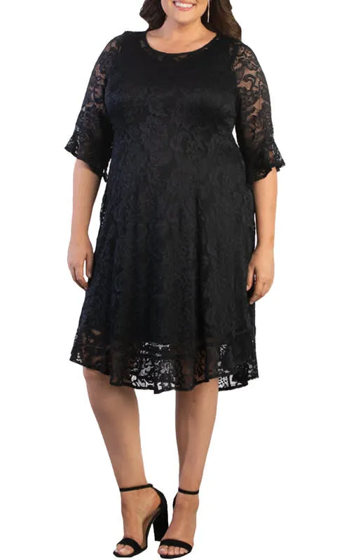 Kiyonna Livi Lace Cocktail Dress (Plus Size) sold by Reitmans product image thumbnail 4