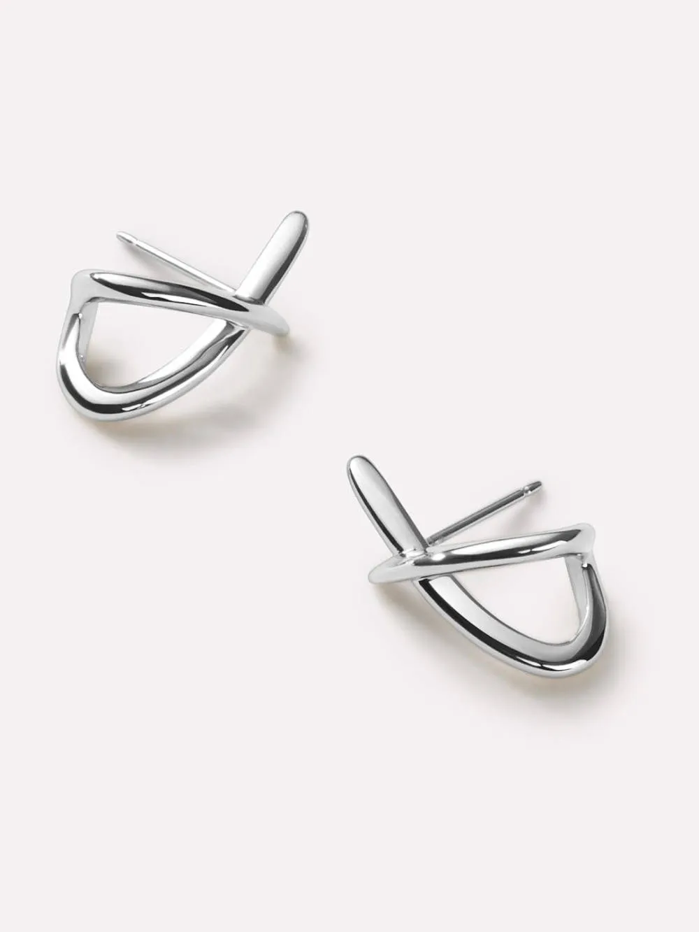 Ana Luisa - Silver Stud Earrings - Sloane Silver sold by Reitmans product image thumbnail 5
