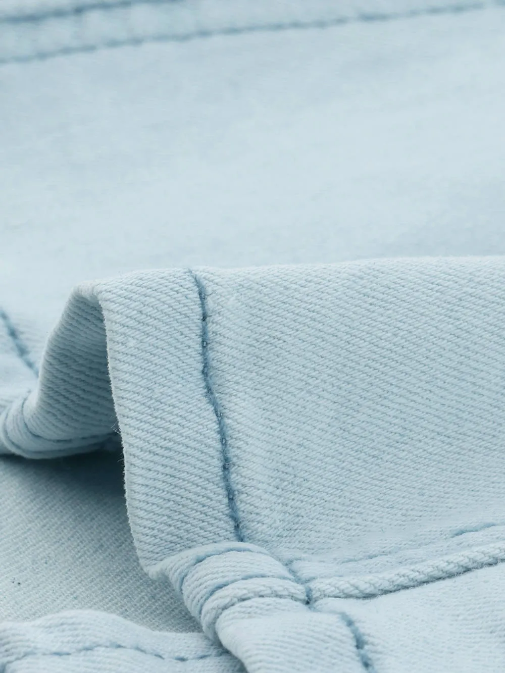 Allegra K- Notched Lapel Button Denim Jacket with Pockets sold by Reitmans product image thumbnail 5