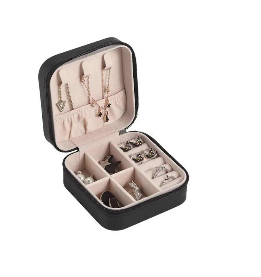 Compact Travel Size Jewelry Storage Box in classic navy - Don't AsK sold by Reitmans product image thumbnail 4