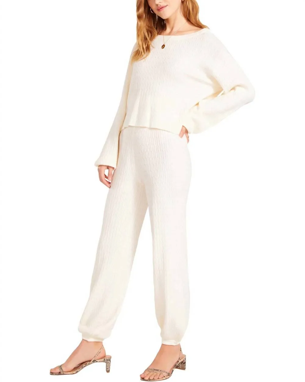 STEVE MADDEN - Private Cable Jogger sold by Reitmans