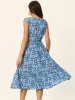Seta T - Sleeveless V Neck Floral Flowy Dress sold by Reitmans