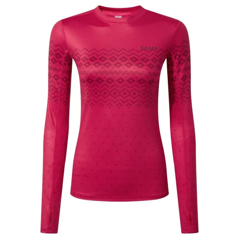 TOG24 - Womens/Ladies Snowdon Fair Isle Base Layer Top sold by Reitmans