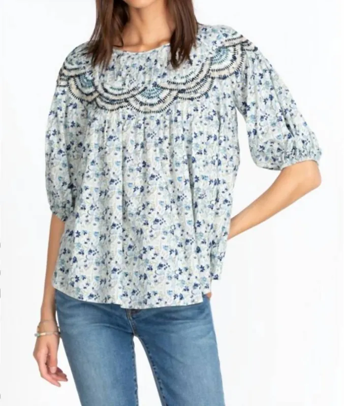 Johnny Was - Floral Tatiana Top sold by Reitmans
